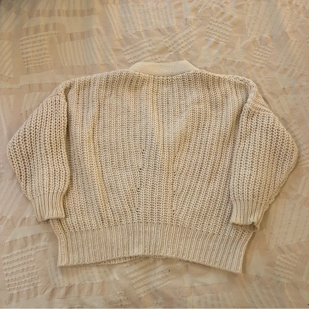 Babaa cardigan no18 in natural - Picture 5 of 5